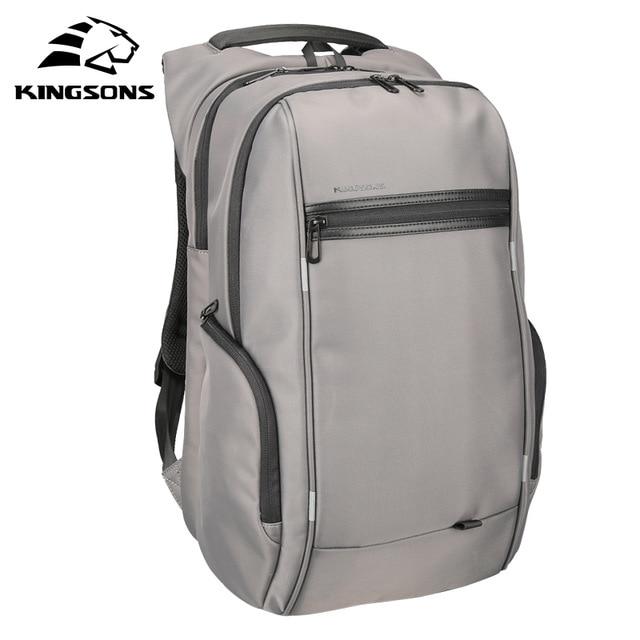 Kingsons 15"17"  Laptop Backpack External USB Charge Computer Backpacks