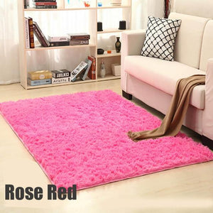 Soft Shaggy Carpet For Living Room European Home Warm Plush Floor Rugs fluffy Mats Kids Room Faux Fur Area Rug Living Room Mats