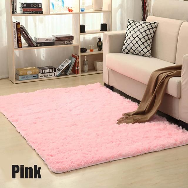 Soft Shaggy Carpet For Living Room European Home Warm Plush Floor Rugs fluffy Mats Kids Room Faux Fur Area Rug Living Room Mats