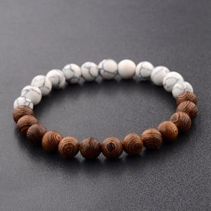 8mm New Natural Wood Beads Bracelets