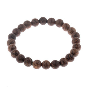 8mm New Natural Wood Beads Bracelets