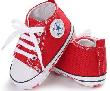 New Canvas Baby Sneaker Sport Shoes For Girls Boys Newborn Shoes