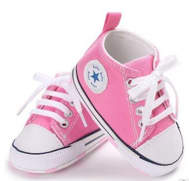 New Canvas Baby Sneaker Sport Shoes For Girls Boys Newborn Shoes