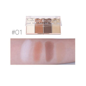 O.TWO.O 4 Colors Concealer Palette Face Makeup Base Contouring Palette Foundation Concealer Powder