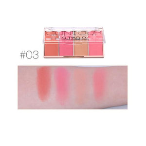 O.TWO.O 4 Colors Concealer Palette Face Makeup Base Contouring Palette Foundation Concealer Powder