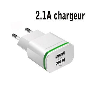 Universal 4 port USB charger adapter 4A travel charge LED lamp plug multi port HUB charger For iPhone iPad Samsung Xiaomi redmi