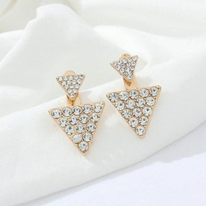 Crystal Flower drop Earrings For Women fashion Jewelry