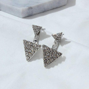 Crystal Flower drop Earrings For Women fashion Jewelry