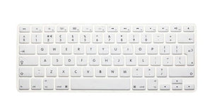 HRH Silicone UK EU English Keyboard Cover skin Protector Sticker Film For Macbook White Air Pro 13 15 17 for mac book air 13"