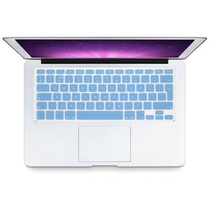 HRH Silicone UK EU English Keyboard Cover skin Protector Sticker Film For Macbook White Air Pro 13 15 17 for mac book air 13"