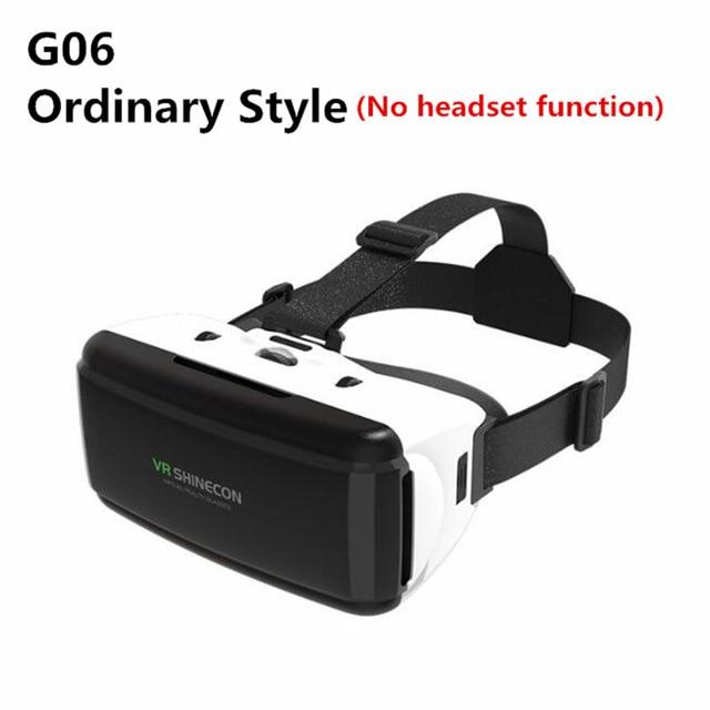 Original VR Virtual Reality 3D Glasses Box Stereo VR Google Cardboard Headset Helmet for IOS Android Smartphone,Bluetooth Rocker