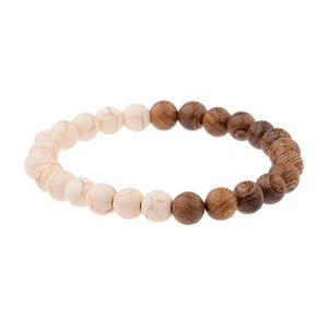 8mm New Natural Wood Beads Bracelets