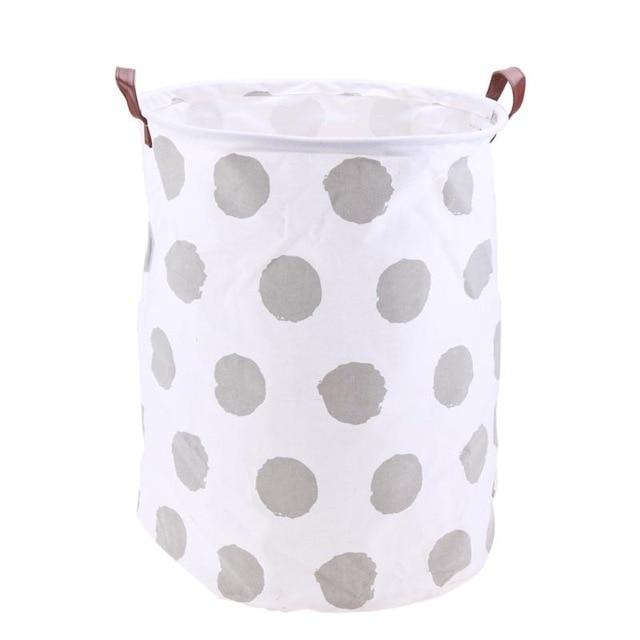 Standing Toys Clothing Storage Basket Folding Laundry Basket Cartoon Storage Barrel Laundry Organizer Holder Pouch Household