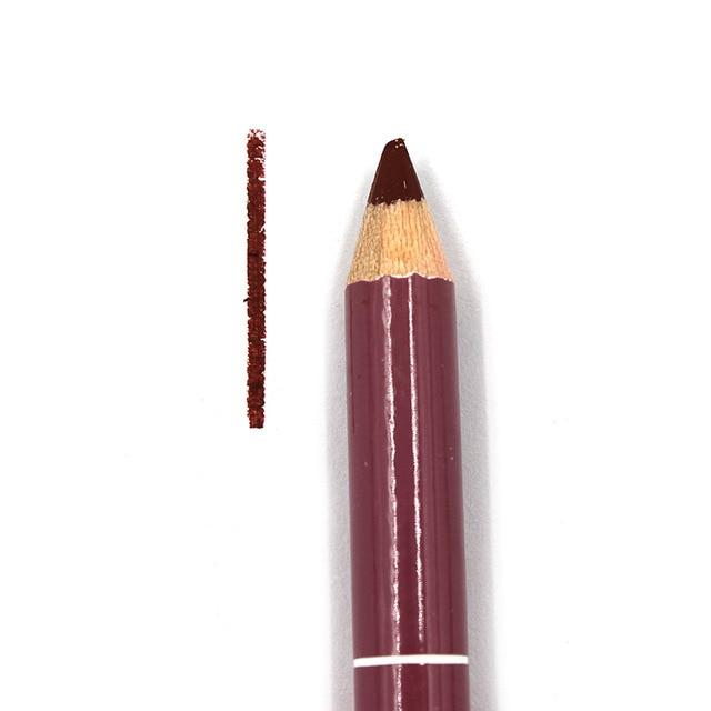 GAM-BELLE Waterproof Lip Liner Pencil 15CM 28 Colors Women's Professional Long Lasting Lip liner pencil 1pcs