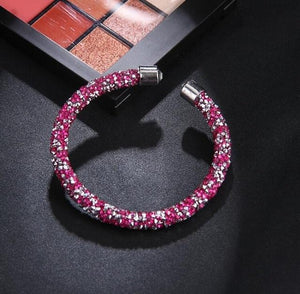 Exquisite Crystal Cuff Bracelet