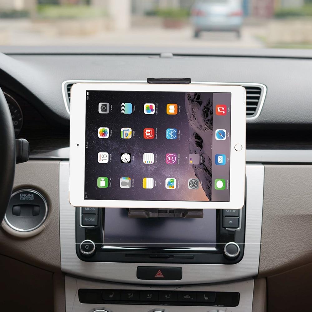 Universal 7 8 9 10" car tablet PC holder Car Auto CD Mount Tablet PC Holder Stand for iPad 2 3 4 5 6 Air 1 2 Tablet Car holder