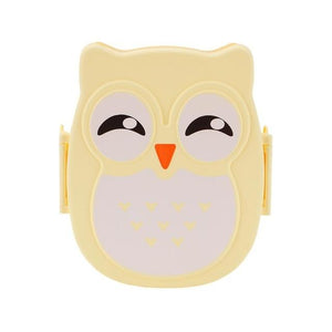 Cute Cartoon Owl Lunch Box Food Container Storage Box Portable Kids Student Lunch Box Bento Box Container With Compartments Case