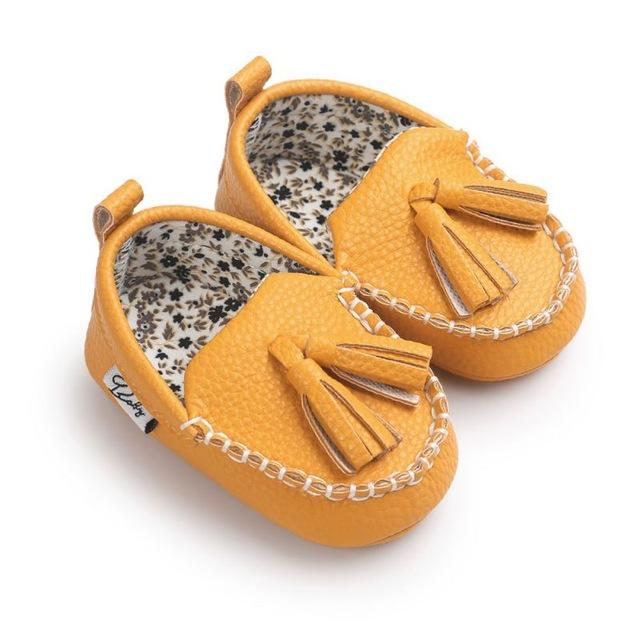 Moccasin First Walkers Newborn Baby Shoes Toddler Prewalker Shoes