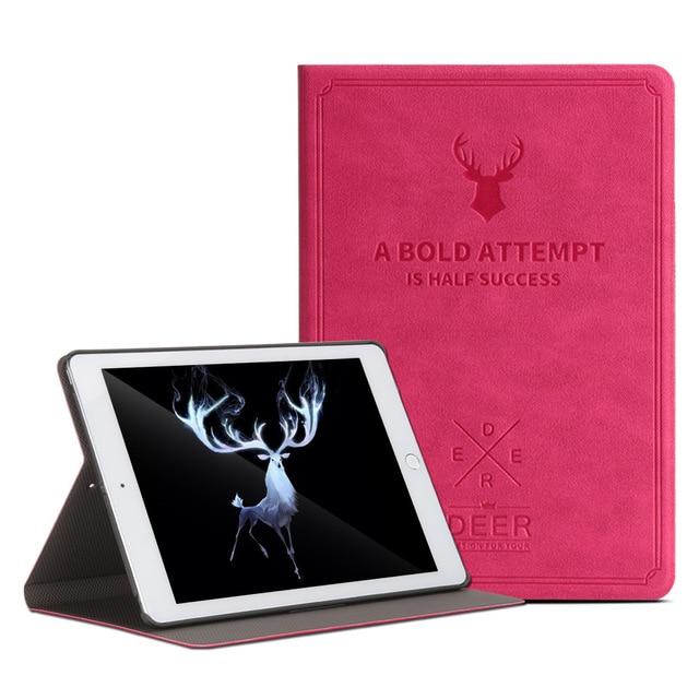 For ipad Mini Case, GOLP Retro Deer Pattern PU Leather for ipad Mini 1 2 3 Coque Cover Smart Stand for ipad mini 2