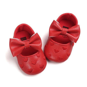 Baby PU Leather Baby Boy Girl Baby Moccasins Moccs Shoes