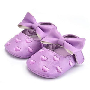 Baby PU Leather Baby Boy Girl Baby Moccasins Moccs Shoes