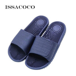 Men's Flat Indoor Massage Slippers Men Home Non-slip Massage Slippers