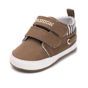 Infant Babies Boy Girl Shoes Sole Soft Canvas Solid Footwear