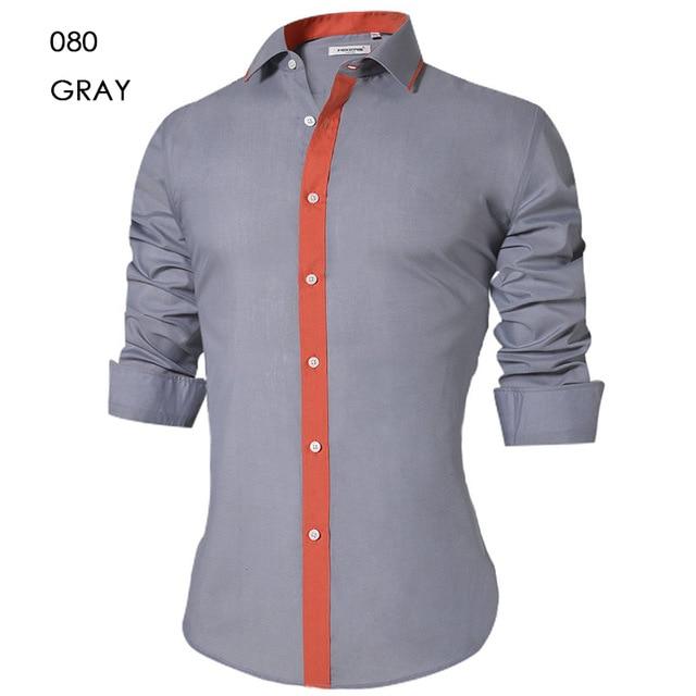 Men's Casual Shirt Slim Fit Men's Casual Button Down Shirt Long Sleeve