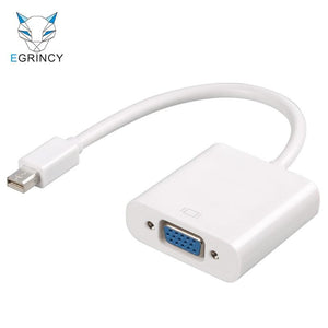 Mini DP To VGA Adapter Cable Mini Displayport Thunderbolt To VGA D-Sub Converter 1080P Cables For Macbook Pro Air iMac Mac Mini