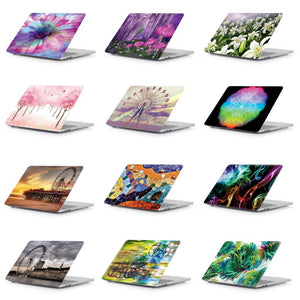 Laptop Creative pattern Hard Case Shell Cover For Macbook New Pro 13 15"  Touch bar For Mac Book Air 11 Pro Retina 12 13 15 inch