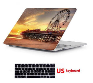 Laptop Creative pattern Hard Case Shell Cover For Macbook New Pro 13 15"  Touch bar For Mac Book Air 11 Pro Retina 12 13 15 inch