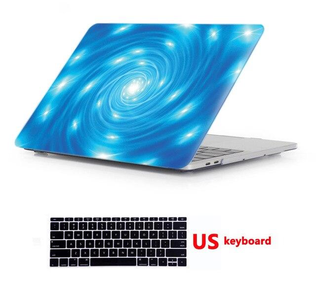 Laptop Creative pattern Hard Case Shell Cover For Macbook New Pro 13 15"  Touch bar For Mac Book Air 11 Pro Retina 12 13 15 inch