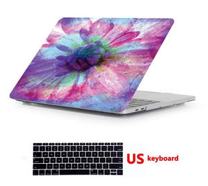 Laptop Creative pattern Hard Case Shell Cover For Macbook New Pro 13 15"  Touch bar For Mac Book Air 11 Pro Retina 12 13 15 inch