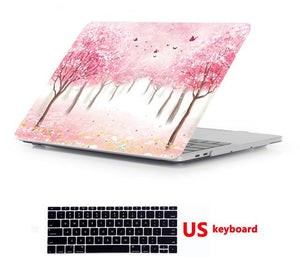 Laptop Creative pattern Hard Case Shell Cover For Macbook New Pro 13 15"  Touch bar For Mac Book Air 11 Pro Retina 12 13 15 inch