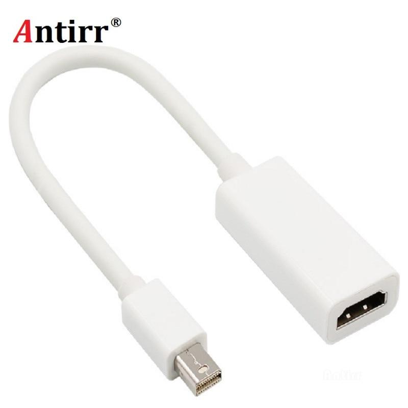 High Quality Thunderbolt Mini DisplayPort Display Port DP to HDMI Adapter Cable For Apple Mac Macbook Pro Air