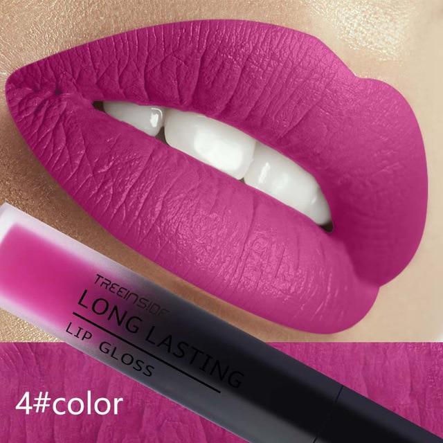 24 Color Liquid Matte Makeup Waterproof Red Lip Long Lasting Gloss Lipstick