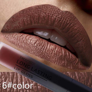 24 Color Liquid Matte Makeup Waterproof Red Lip Long Lasting Gloss Lipstick