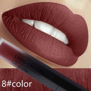 24 Color Liquid Matte Makeup Waterproof Red Lip Long Lasting Gloss Lipstick