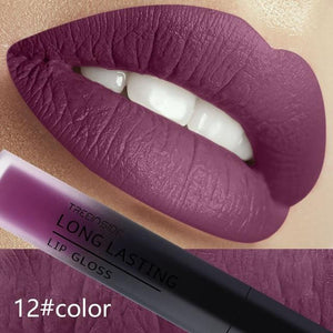 24 Color Liquid Matte Makeup Waterproof Red Lip Long Lasting Gloss Lipstick