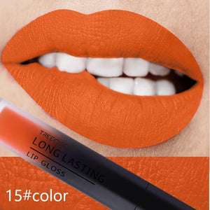 24 Color Liquid Matte Makeup Waterproof Red Lip Long Lasting Gloss Lipstick