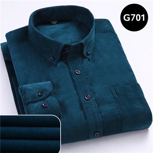 6xl Autumn/winter Long sleeved button collar smart casual shirts for men comfortable