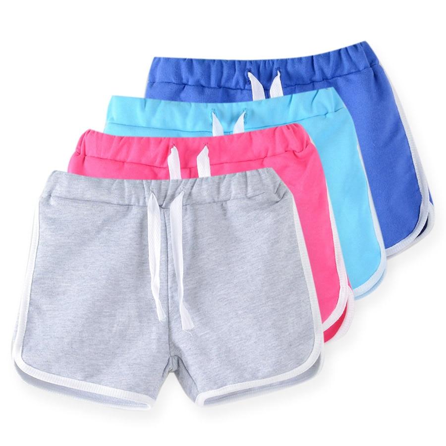 kids clothing new  candy color girls short hot summer boys beach pants