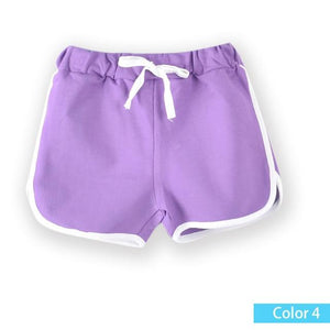 kids clothing new  candy color girls short hot summer boys beach pants