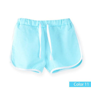 kids clothing new  candy color girls short hot summer boys beach pants