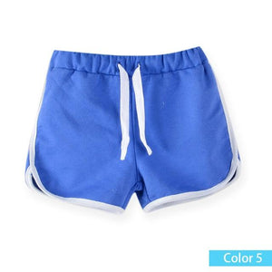 kids clothing new  candy color girls short hot summer boys beach pants