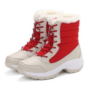 Women Boots Waterproof Winter Shoes Women Snow Boots