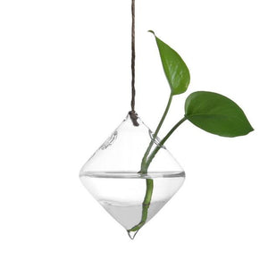 Home Garden Hanging Glass Ball Vase Flower Plant Pot Terrarium Container Party Wedding Decor Creative Hanging Decoration