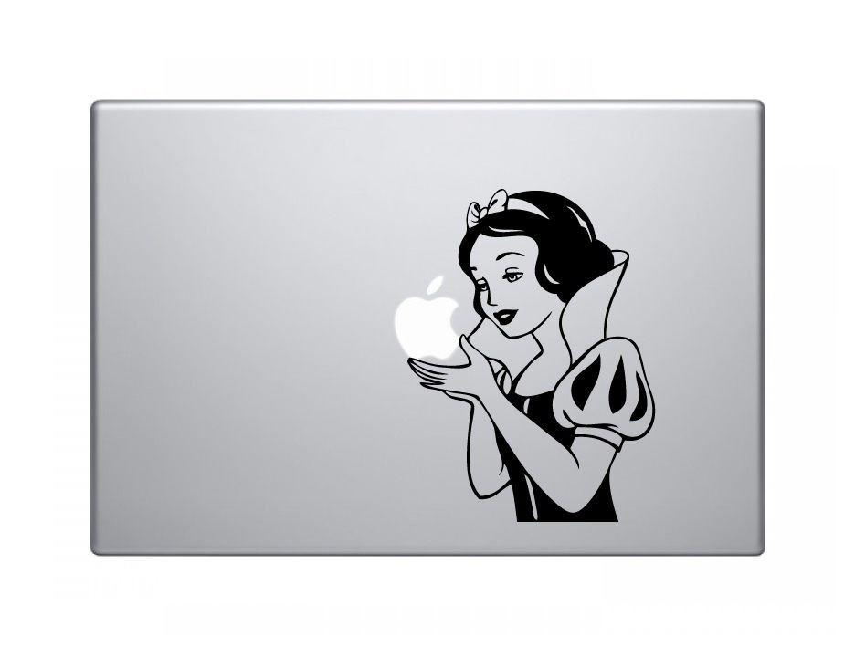 Snow White Vinyl Decal Sticker Skin for Apple MacBook Pro Air Mac 13" inch Air