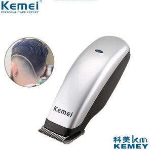 Kemei Portable Electric Hair Clipper Rechargeable Mini Hair Trimmer