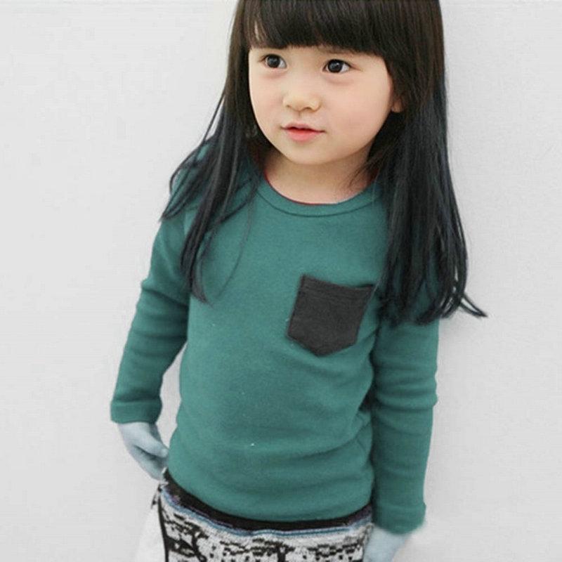 Autumn Toddler Baby T-shirt For Kids Girls Long Sleeve Tees